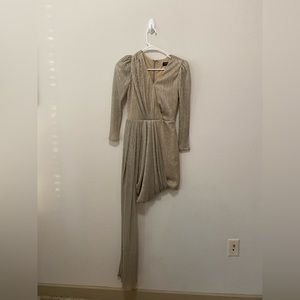 Champagne sparkle gala dress by PatBo